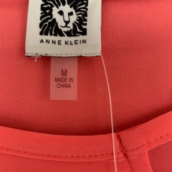 NWT Women's Anne Klein Blouse 3/4 Sleeves Medium - Picture 6 of 11